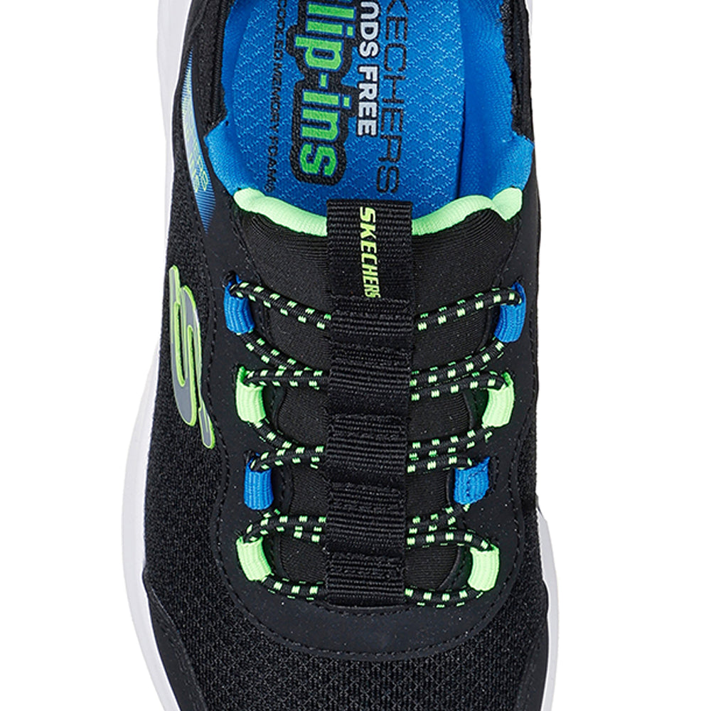 SKECHERS Slip-ins®: Bounder - Brisk-Burst Boys Lifestyle Shoes - Supersports Thailand Supersports Thailand