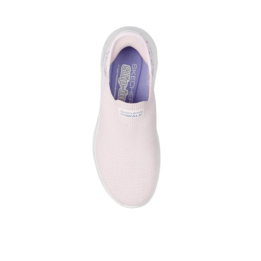 SKECHERS Hands Free Slip-ins® GO WALK® Flex - Sunset Rose รองเท้าออกกำลังกายผู้หญิง