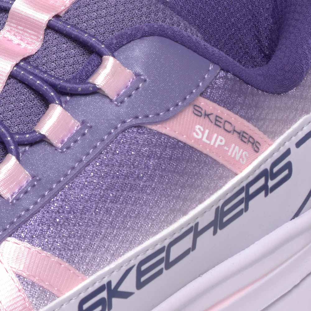 SKECHERS Hands Free Slip-ins: Wave 92 - Sparkle Sprint Girls Lifestyle Shoes - Supersports Thailand Supersports Thailand