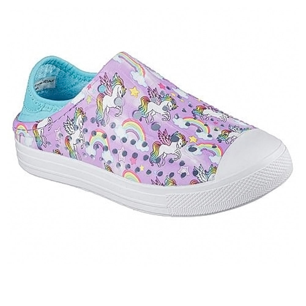 SKECHERS Foamies®: Guzman Steps รองเท้าลำลองเด็กผู้หญิง