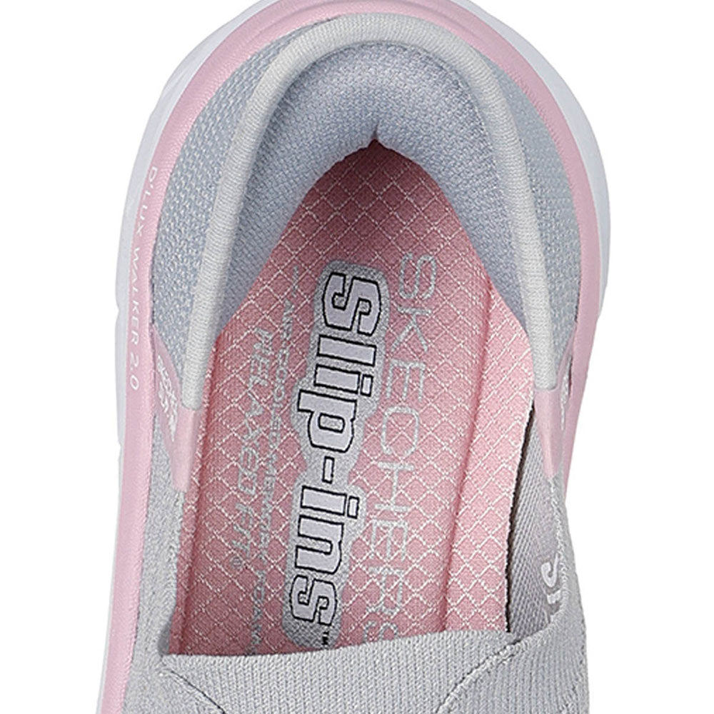 SKECHERS Slip-ins® Relaxed Fit®: D'Lux Walker® 2.0 - Thrill Movement Women's Lifestyle Shoes - Supersports Thailand Supersports Thailand