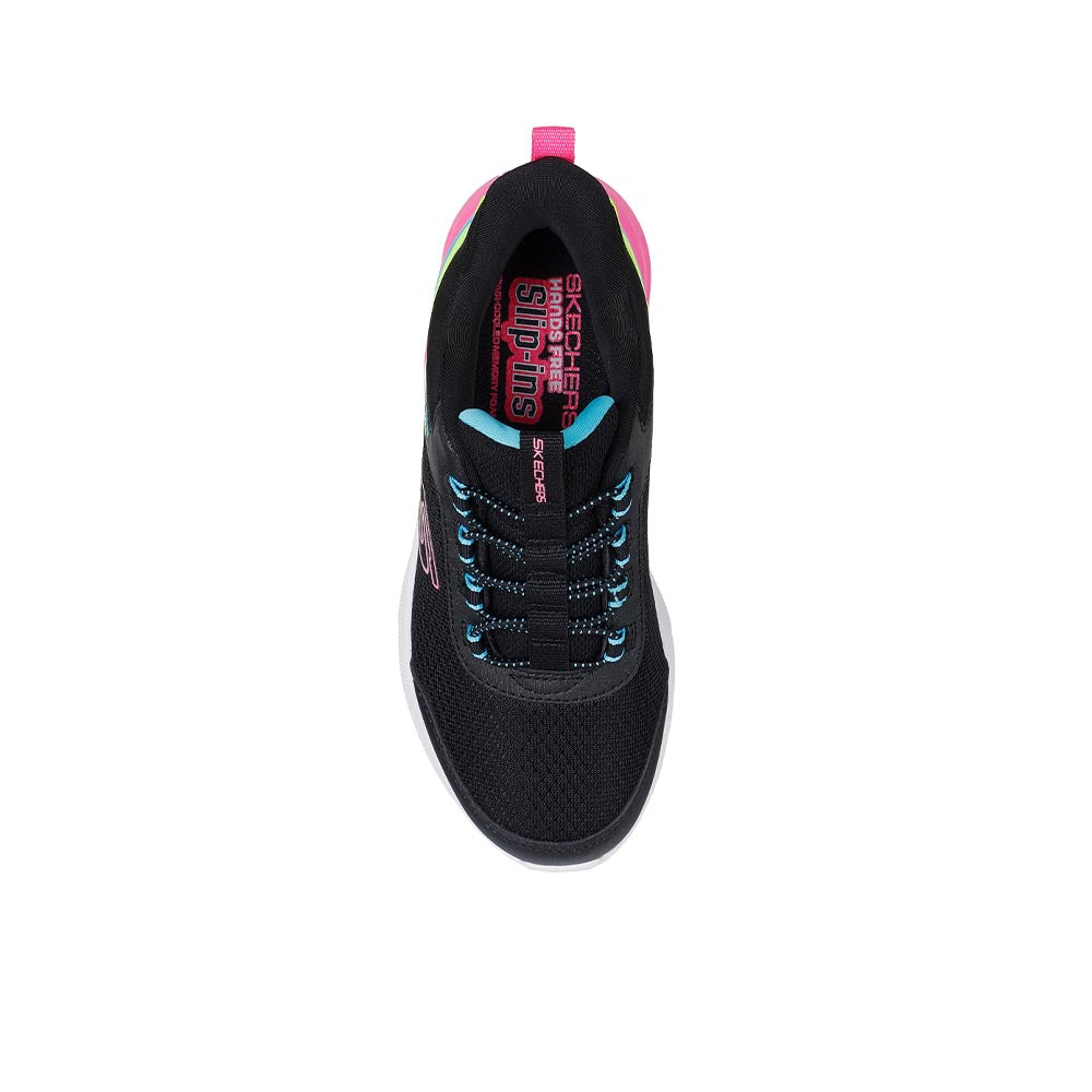 SKECHERS Hands Free Slip-ins® Relaxed Fit®: Microspec Max - Color Trifecta Girls Casual Shoes