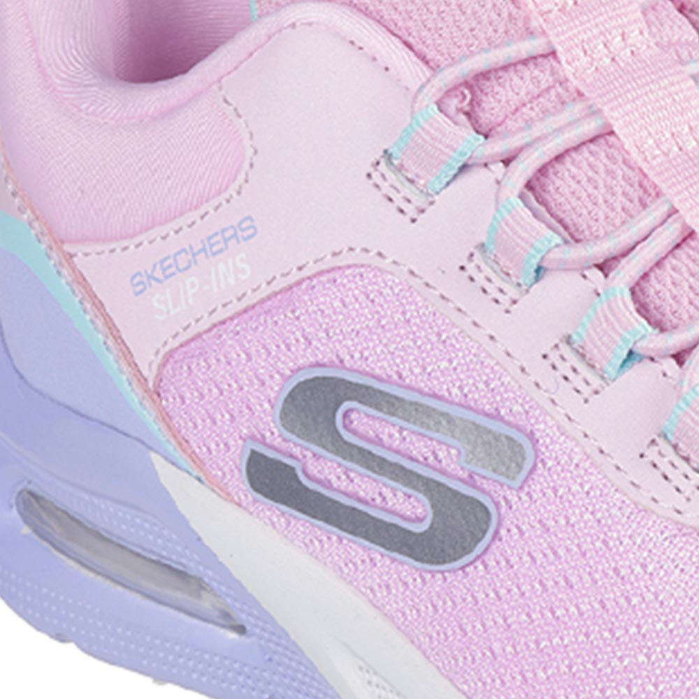 SKECHERS Hands Free Slip-ins® Relaxed Fit®: Microspec Max - Color Trifecta Girls Casual Shoes