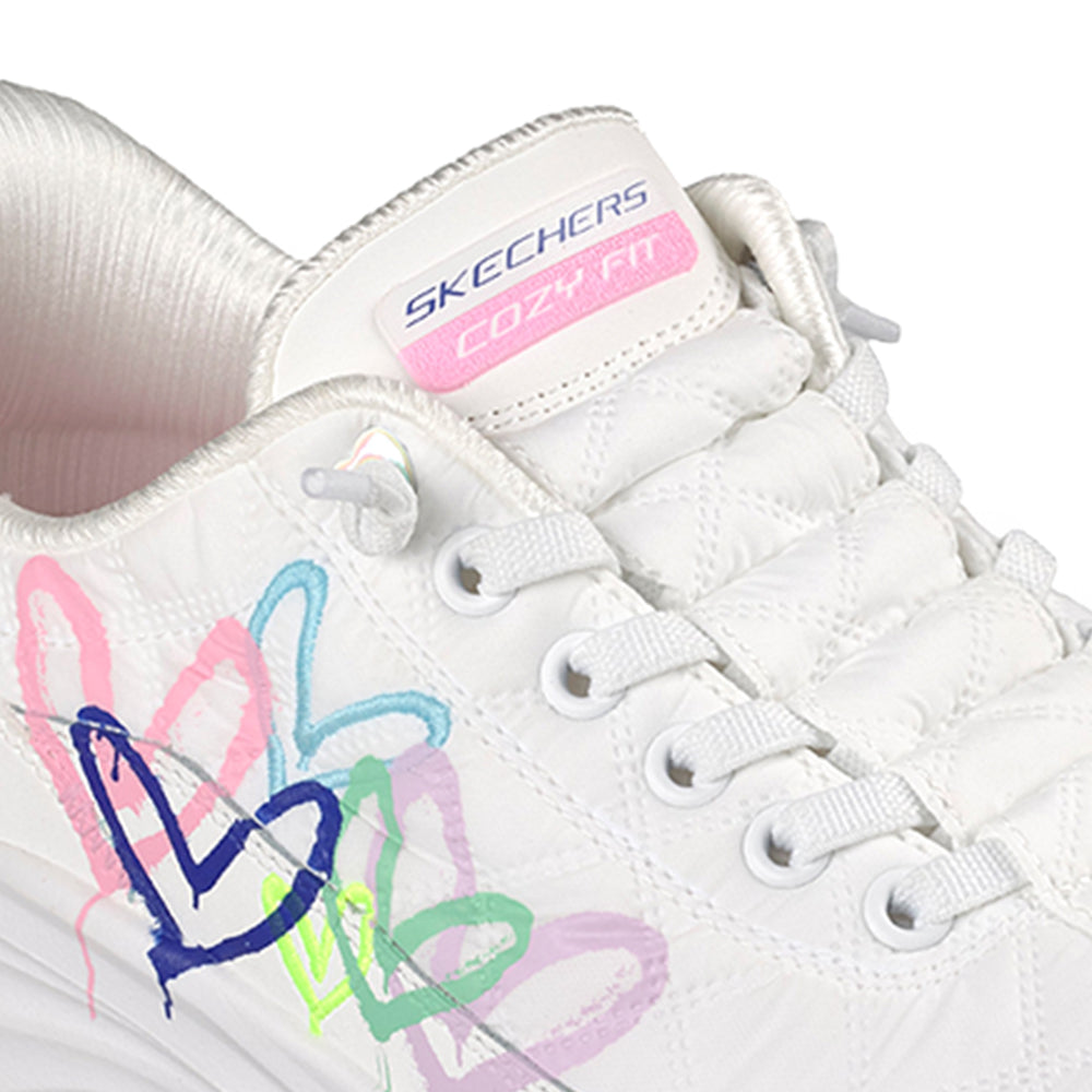 SKECHERS Slip-ins JGoldcrown: Contour Foam - Cozy Fit Timeless Heart รองเท้าลำลองผู้หญิง Supersports Thailand