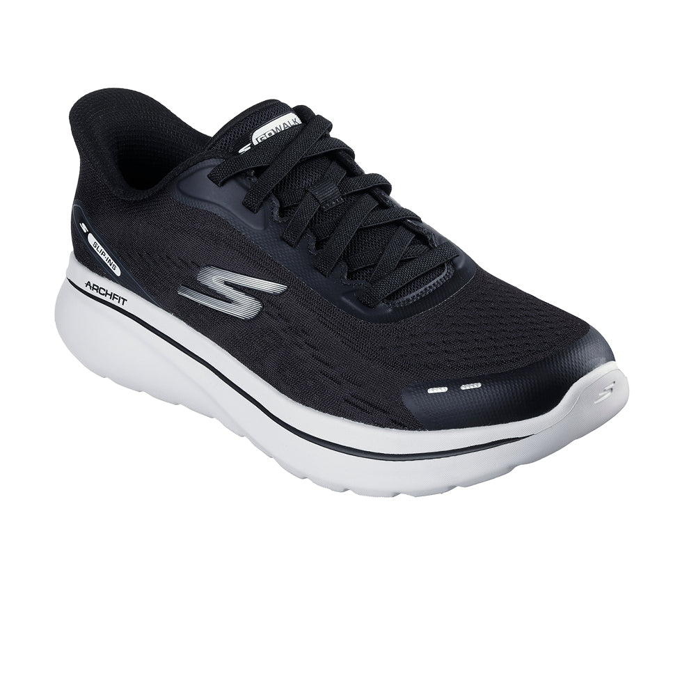 SKECHERS Slip-ins Relaxed Fit: GO WALK Arch Fit N-Joy - Nobend รองเท้าออกกำลังกายผู้ชาย