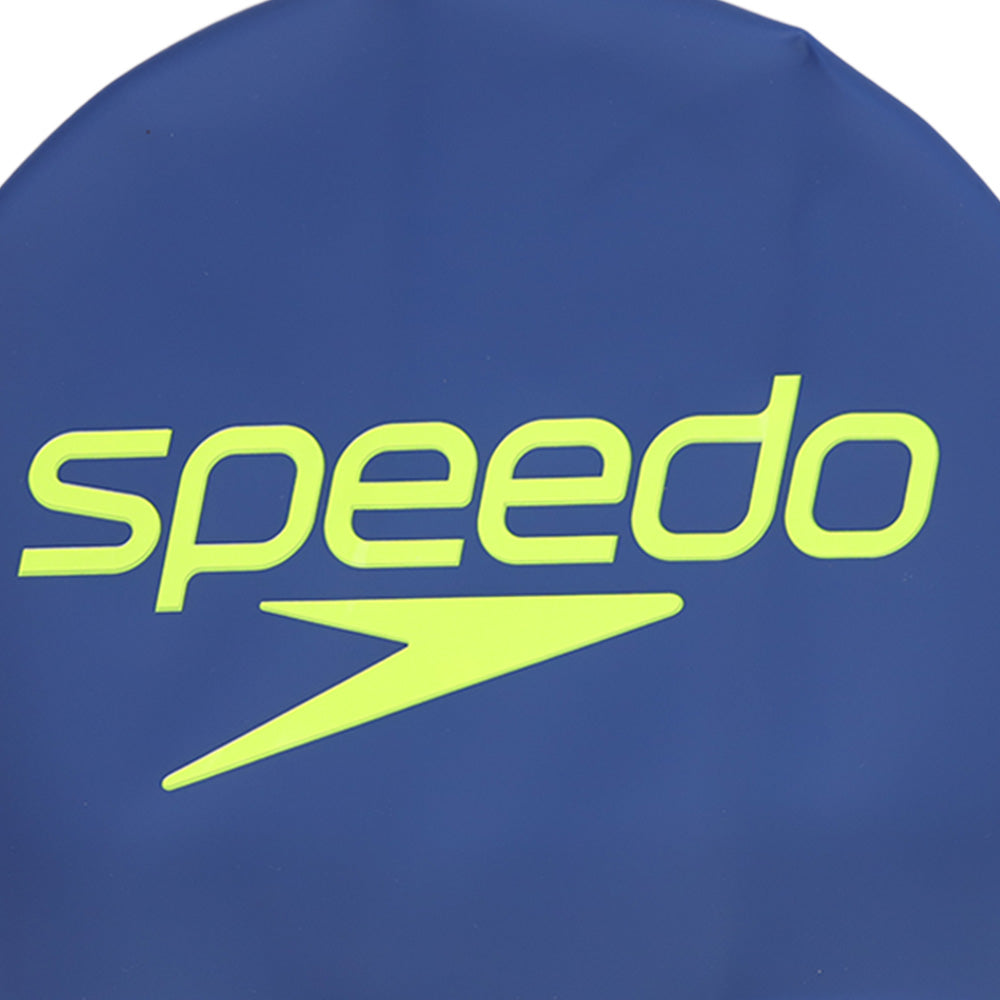 SPEEDO Slogan Printed หมวกว่ายน้ำผู้ใหญ่