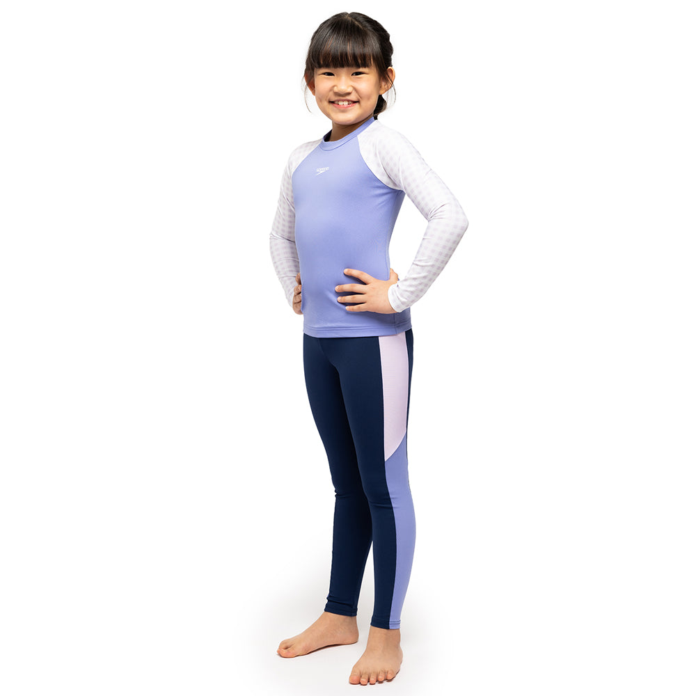 SPEEDO Splash & Learn 2.0 Long Sleeve Girls Rashguard - Supersports Thailand Supersports Thailand