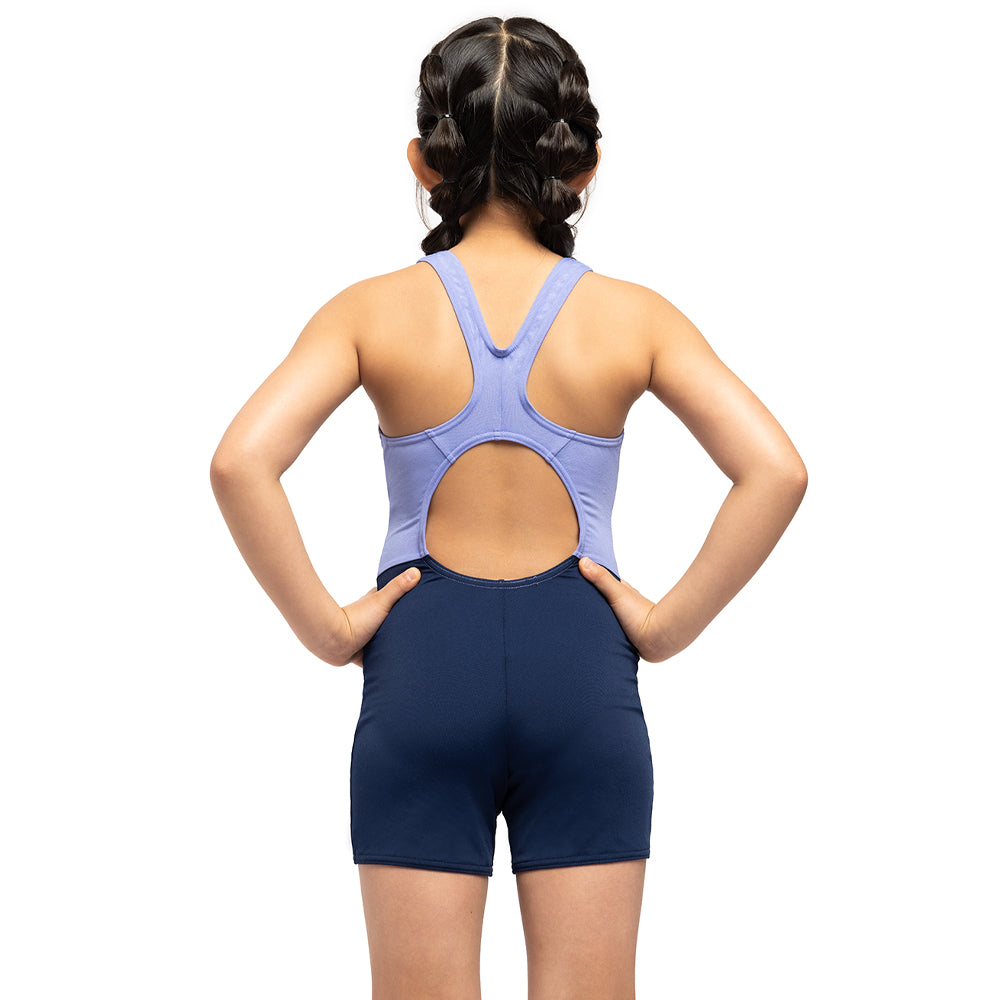SPEEDO Splash & Learn 2.0 Logo Extra Low Leg Girls Swimsuit