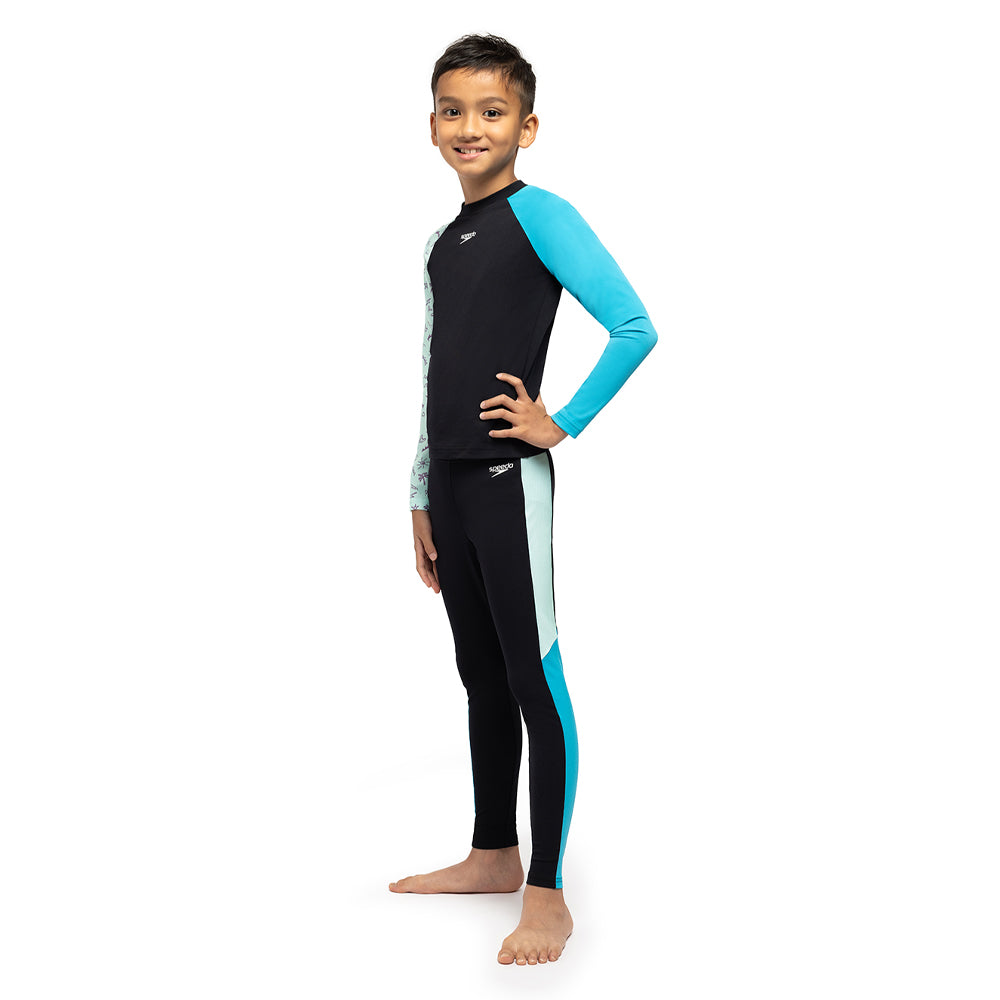 SPEEDO Splash & Learn 2.0 Long Sleeve Boys Rashguard - Supersports Thailand Supersports Thailand