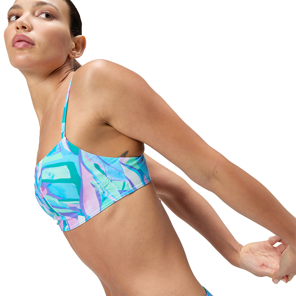 SPEEDO Printed Adjustable Thinstrap 2-piece ชุดว่ายน้ำผู้หญิง