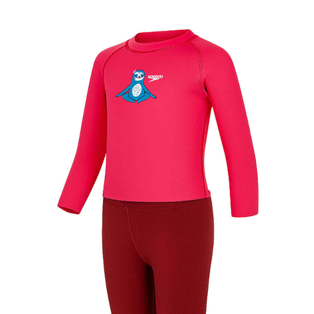 SPEEDO Neo Long Sleeve Rash Top & Pants Girls Swimsuit