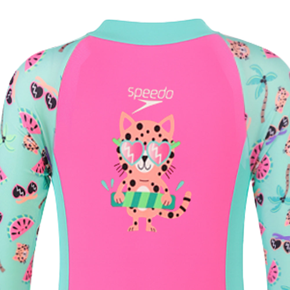 SPEEDO Protection All-In-One Girls Swimsuit