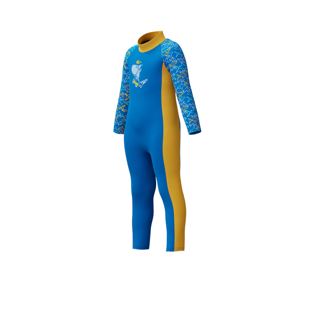 SPEEDO Learn to Swim All-In-One Sun Protection ชุดว่ายน้ำเด็กผู้ชาย
