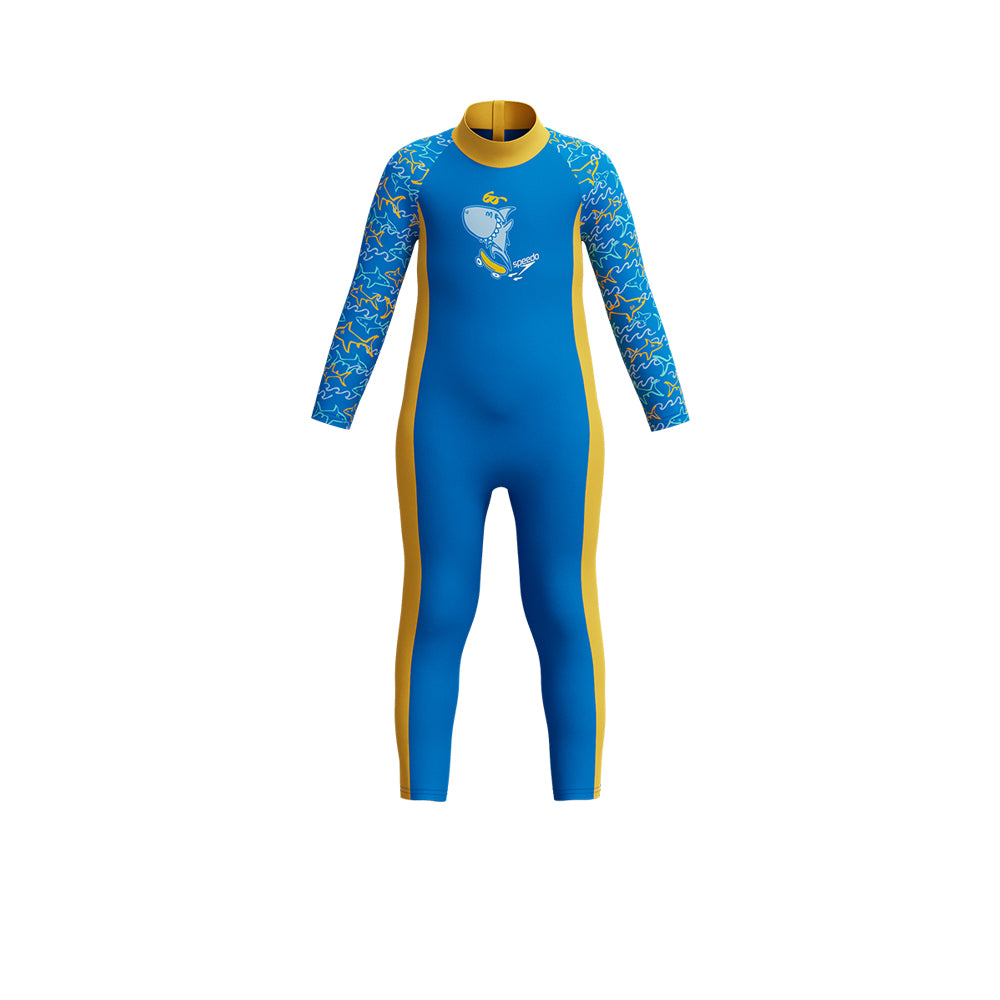 SPEEDO Learn to Swim All-In-One Sun Protection ชุดว่ายน้ำเด็กผู้ชาย