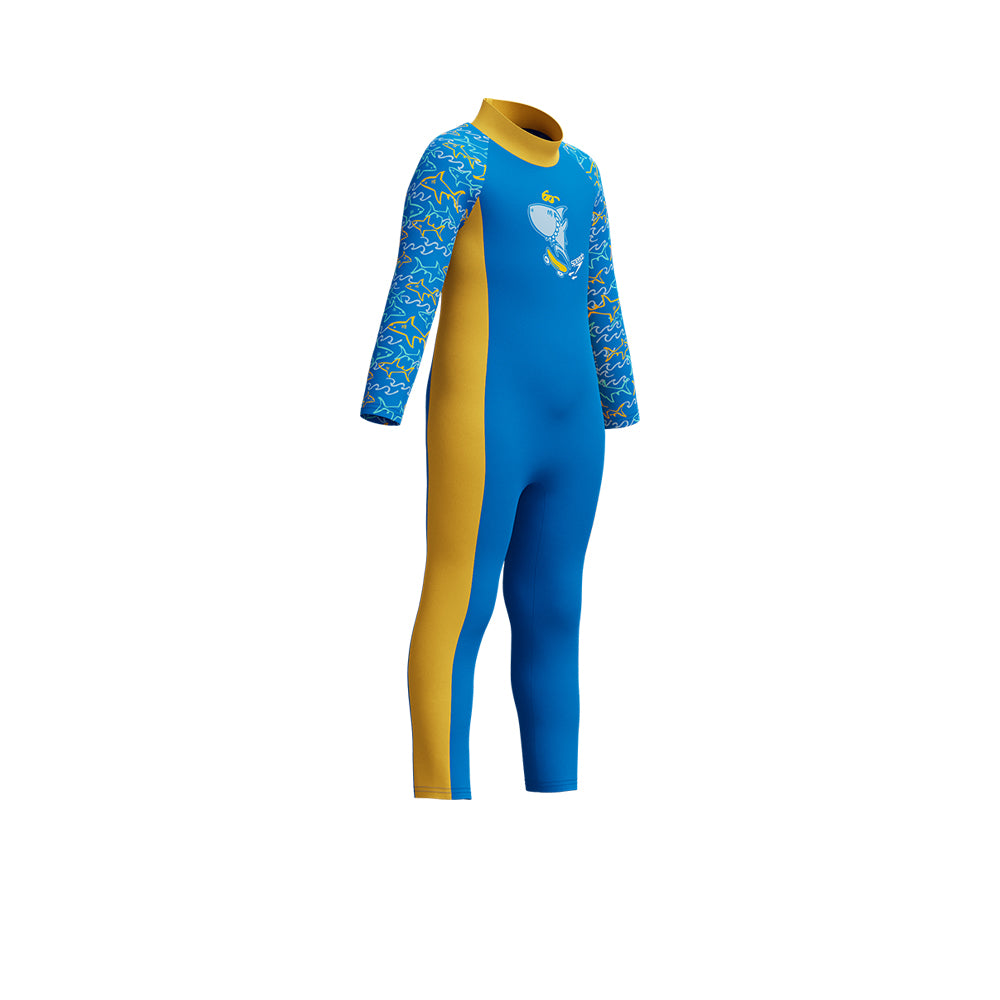 SPEEDO Learn to Swim All-In-One Sun Protection ชุดว่ายน้ำเด็กผู้ชาย