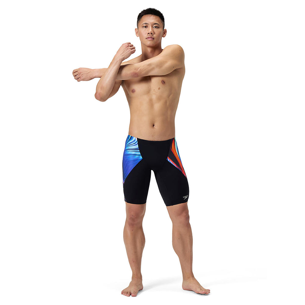 SPEEDO Digital V-Cut Jammer กางเกงว่ายน้ำขาสั้นผู้ชาย