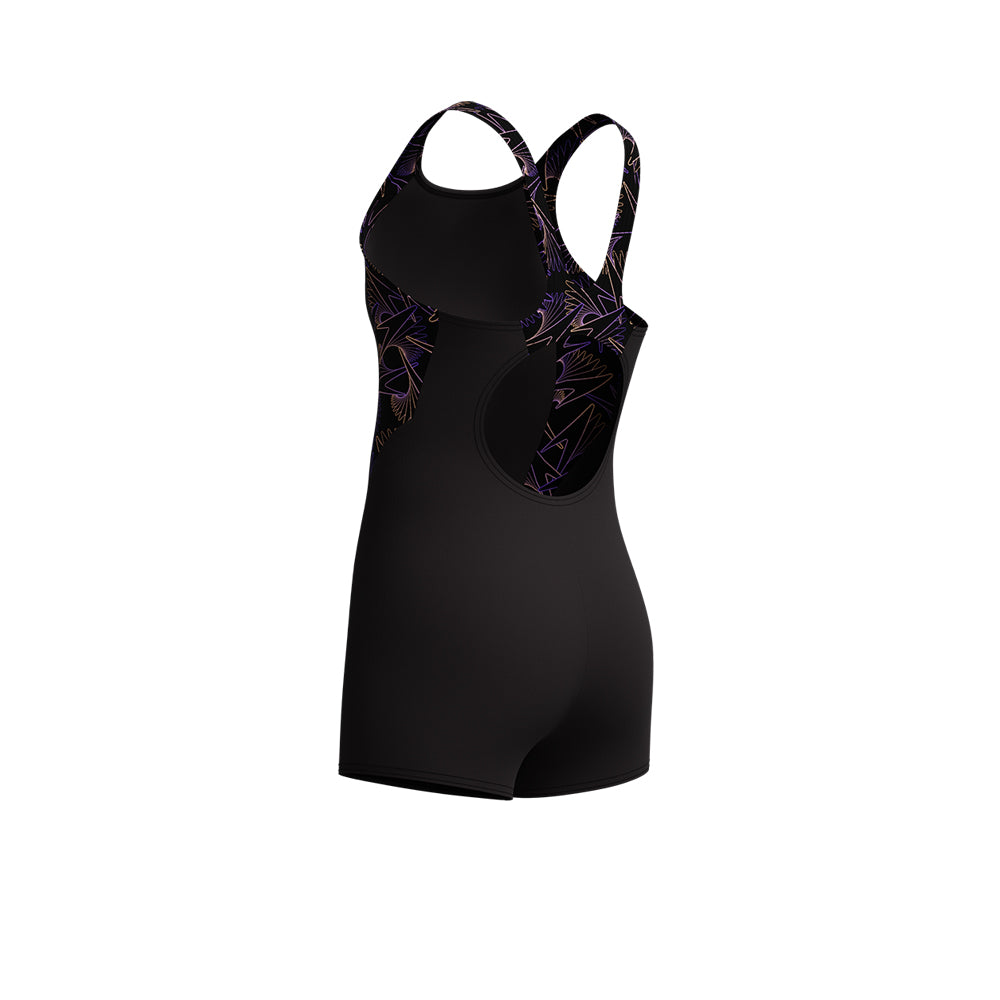 SPEEDO Hyperboom Splice Legsuit Girls Swimsuit