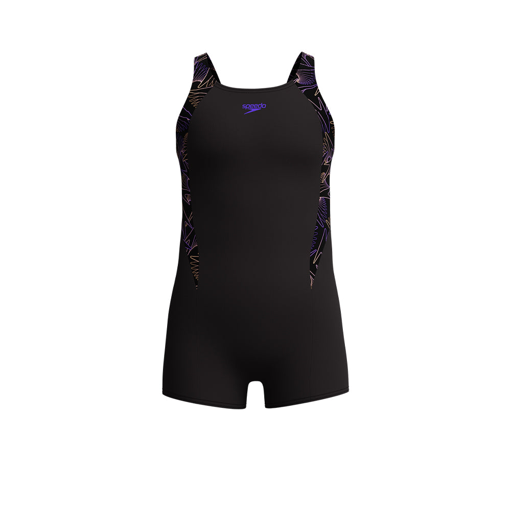 SPEEDO Hyperboom Splice Legsuit Girls Swimsuit