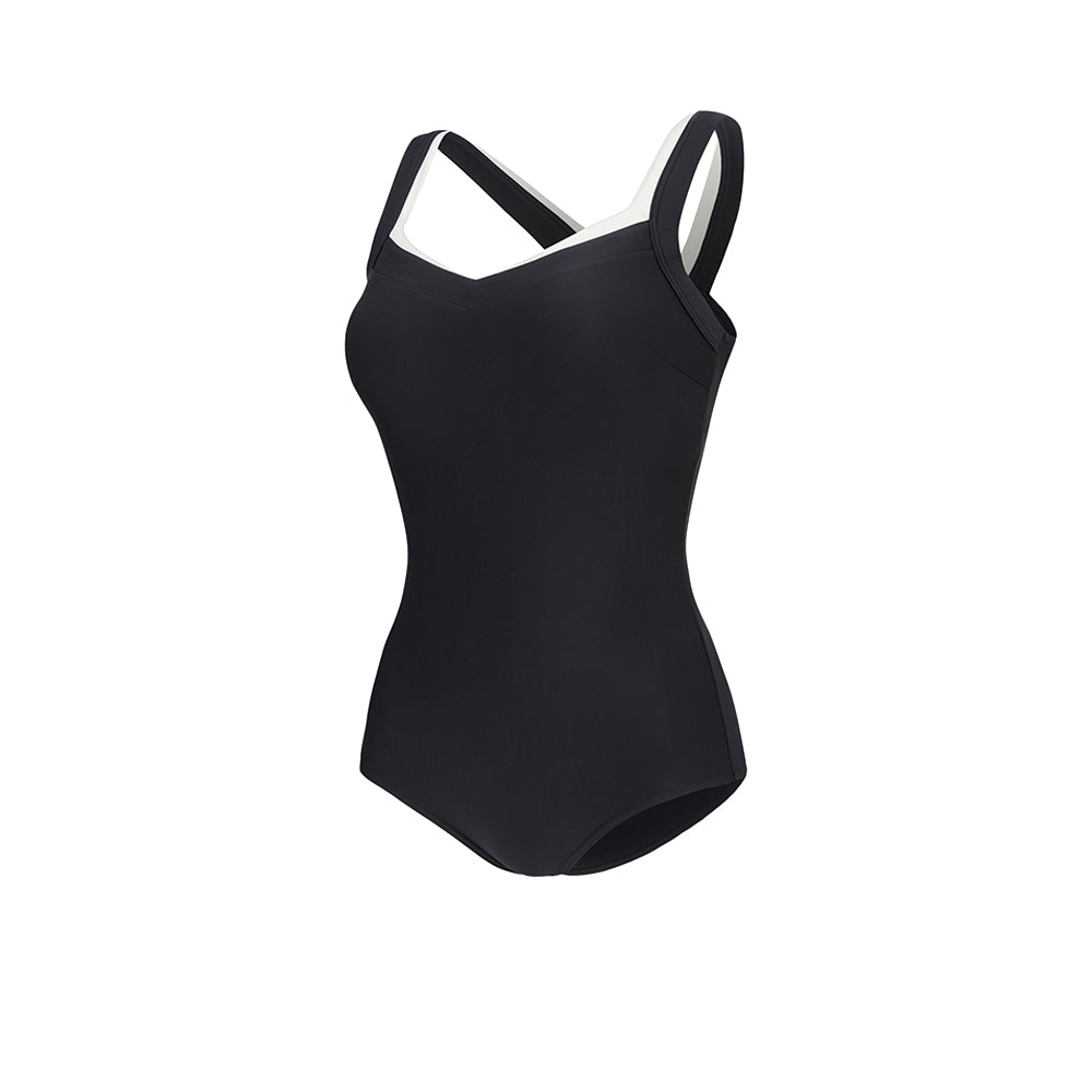 SPEEDO Modernist Shaping Double Stripe ชุดว่ายน้ำผู้หญิง