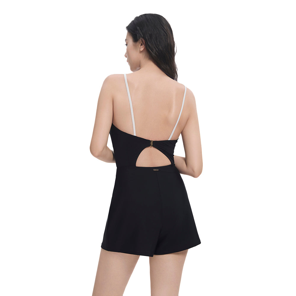 SPEEDO Modernist Shaping Single Stripe ชุดว่ายน้ำผู้หญิง