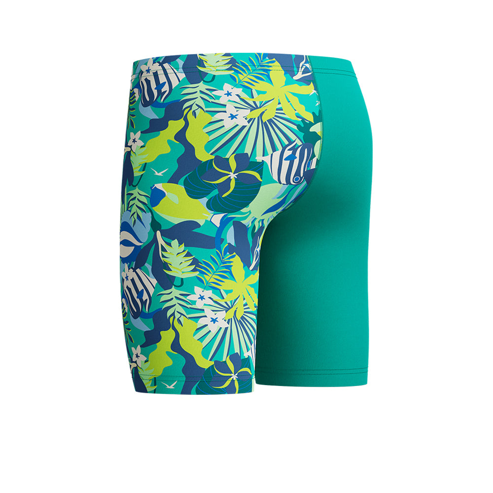 SPEEDO Allover V-Cut Jammer กางเกงว่ายน้ำขาสั้นเด็กผู้ชาย