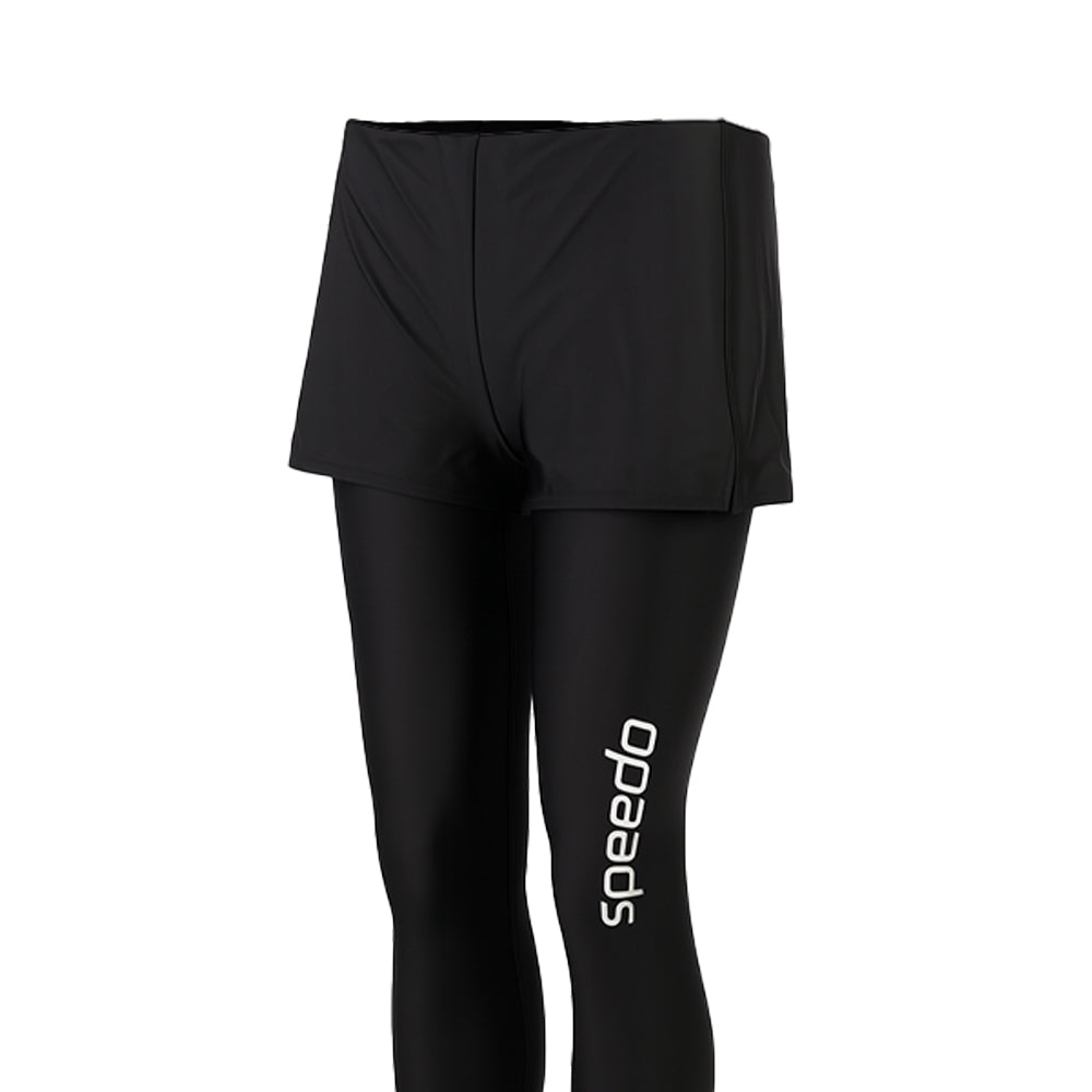 SPEEDO 'Wavechasers 2.0' Stylish Sun Protection 2-in-1 Women's Swim Leggings