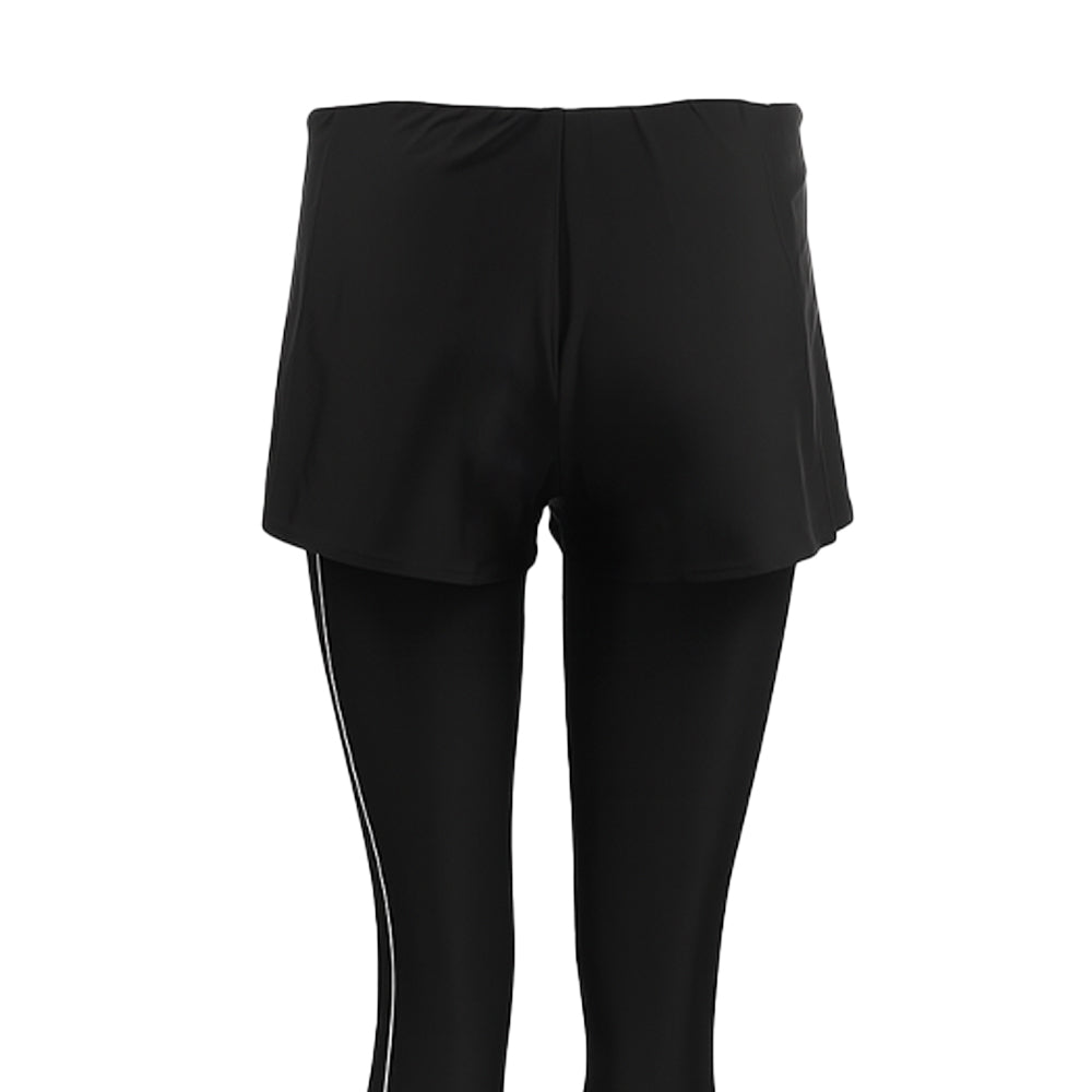 SPEEDO 'Wavechasers 2.0' Stylish Sun Protection 2-in-1 Women's Swim Leggings