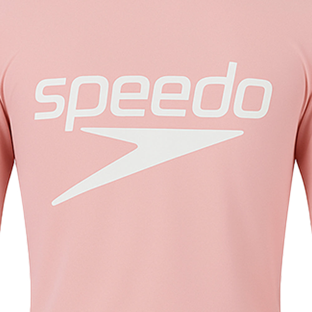 SPEEDO 'Wavechasers 2.0' Sweet Sun Protection Logo Crop Zip เสื้อแจ็คเก็ตผู้หญิง