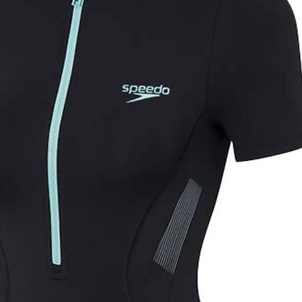 SPEEDO Hero 6.0 Short Sleeve One Piece (Aurora Shaping) ชุดว่ายน้ำผู้หญิง
