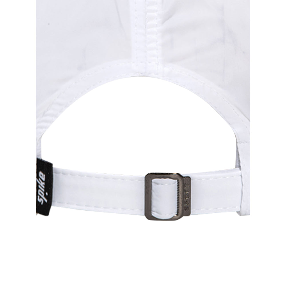 SPIKE White Unisex Running Cap