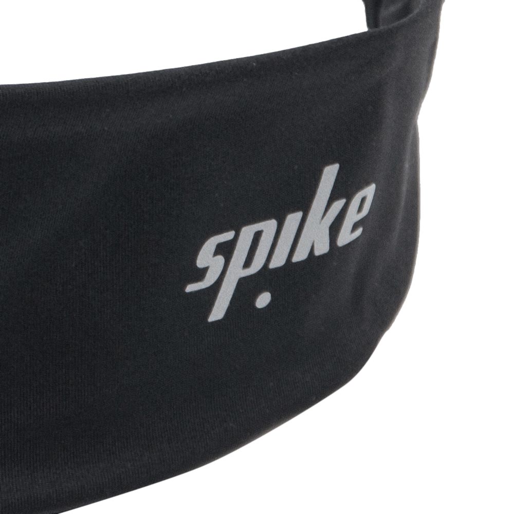 SPIKE Black Unisex Headband