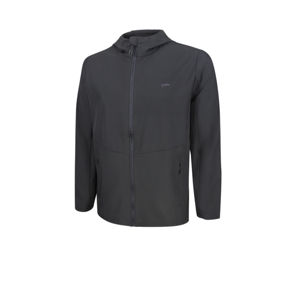 SPIKE Black Men's Running Jacket