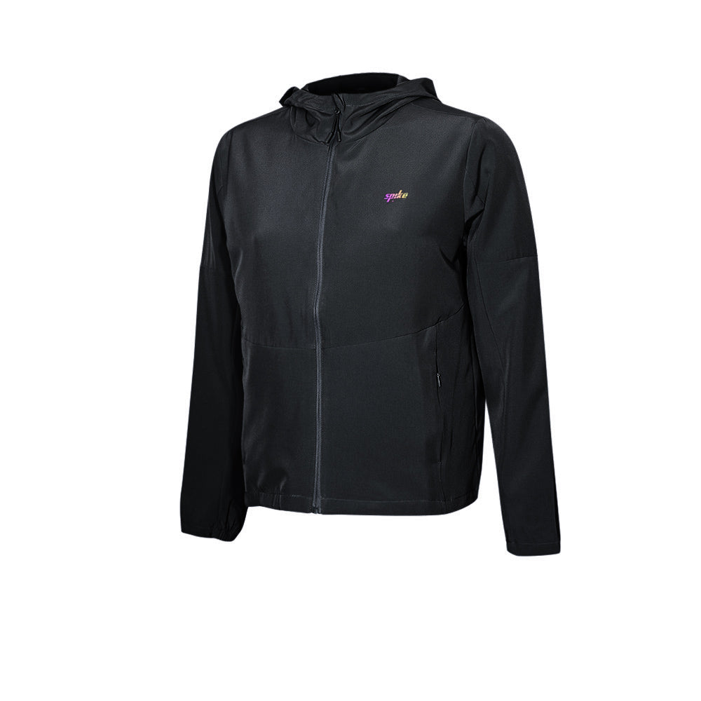 SPIKE Black Women's Running Jacket