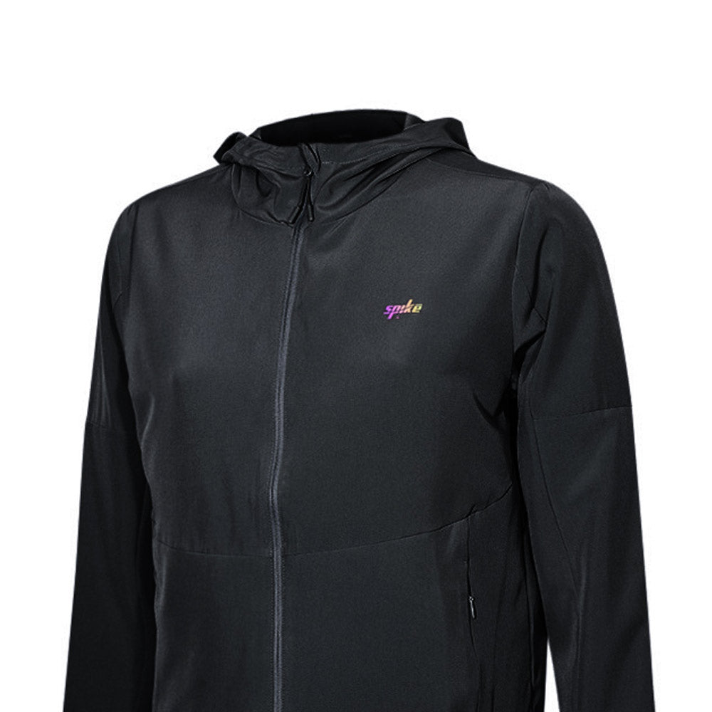 SPIKE Black Women's Running Jacket
