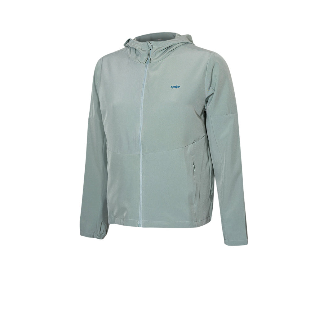 SPIKE Green Women's Running Jacket