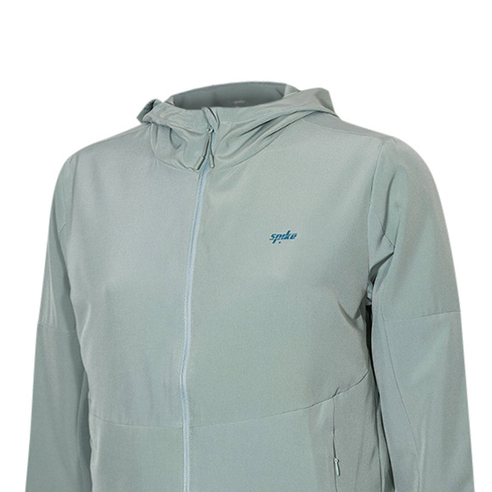 SPIKE Green Women's Running Jacket