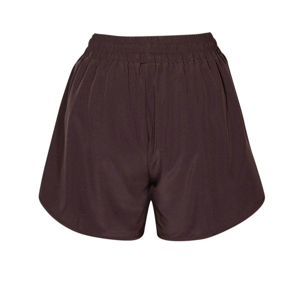 SPIKE Brown Women's Running Shorts
