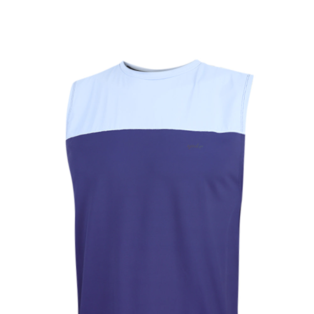 SPIKE Blue Men's Running Tank