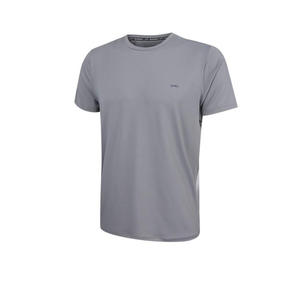 SPIKE Grey Men's Running T-Shirt