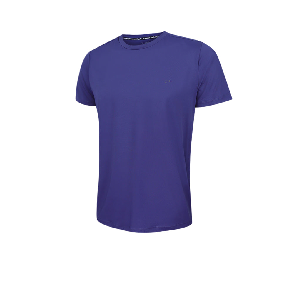 SPIKE Blue Men's Running T-Shirt
