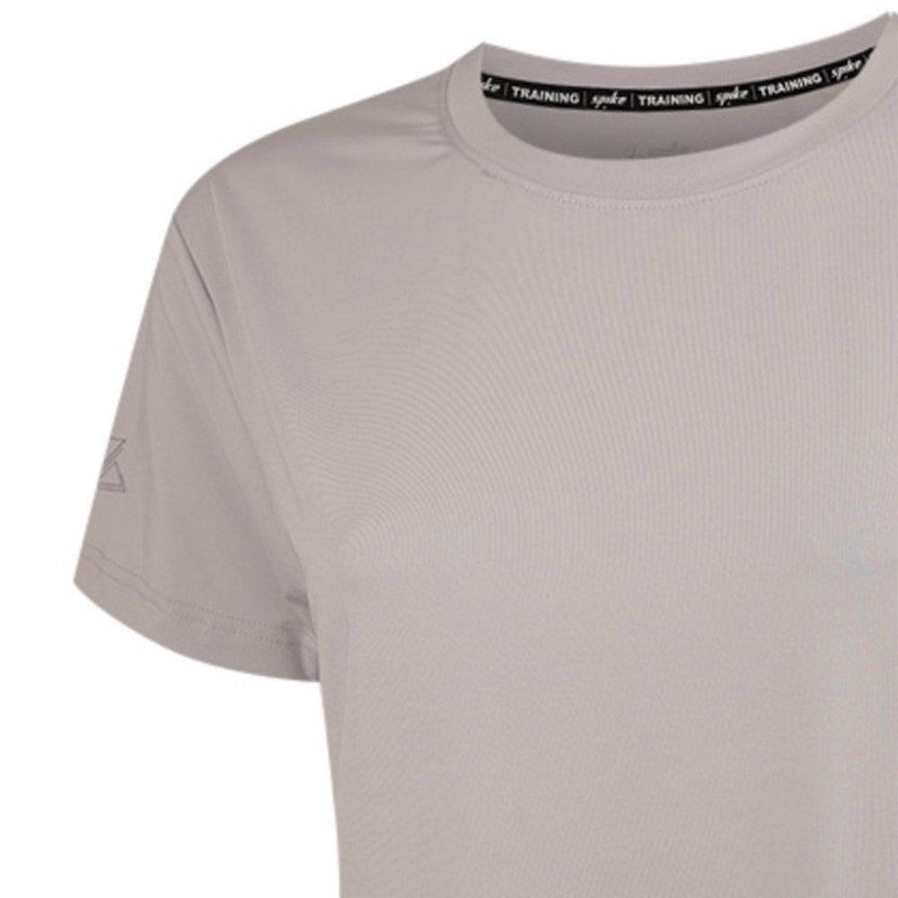 SPIKE Grey Women's Training T-Shirt