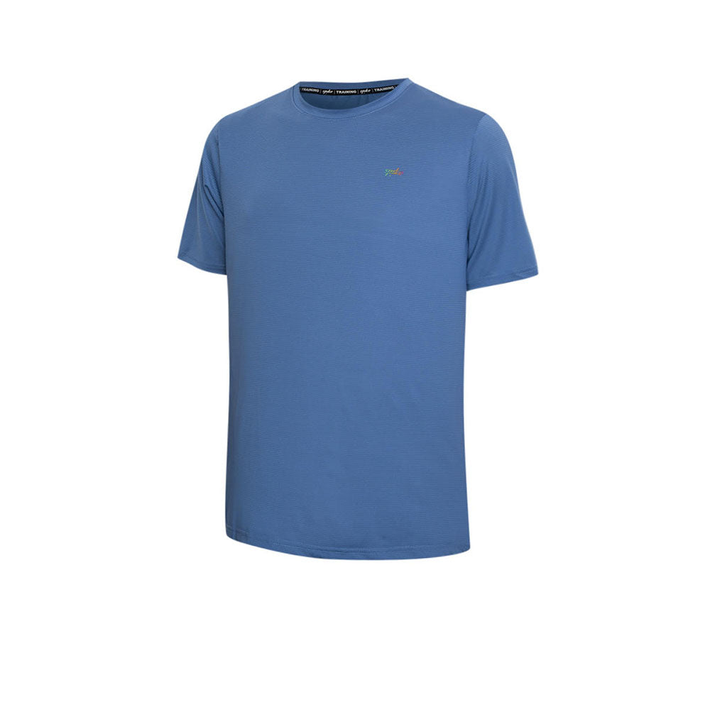 SPIKE Blue Men's Training T-Shirt