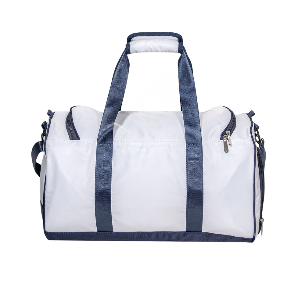 SPURS White Sports Fitness Unisex Duffle Bag
