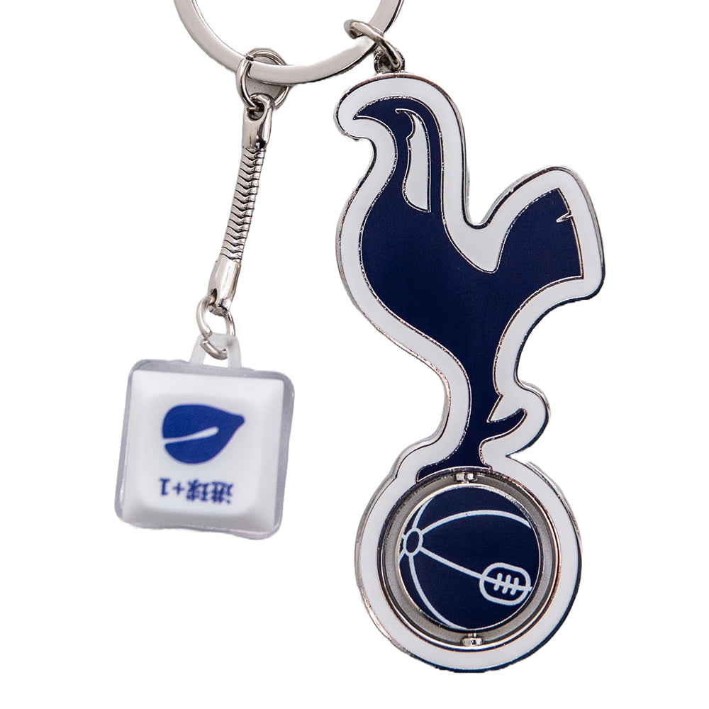 SPURS Cockerel Crest Keyring