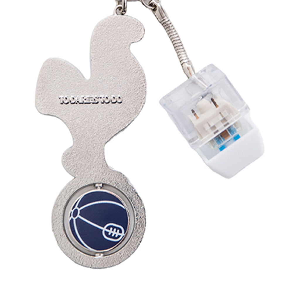 SPURS Cockerel Crest Keyring