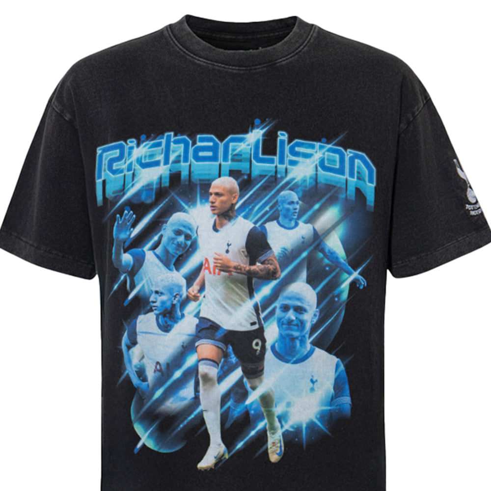 SPURS Washed Richarlison No.9 Men's T-Shirt