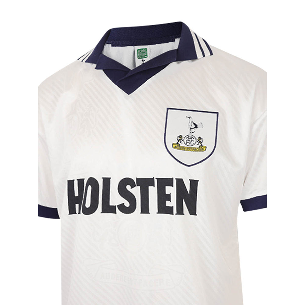 SPURS เสื้อแข่งย้อนยุคผู้ชายทีมทอตนัมฮอตสเปอร์ ชุดเหย้า ฤดูกาล 1994