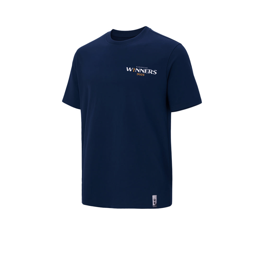 SPURS European Winners 2025 Graphic เสื้อยืดผู้ชาย