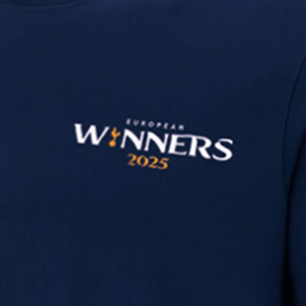 SPURS European Winners 2025 Graphic เสื้อยืดผู้ชาย