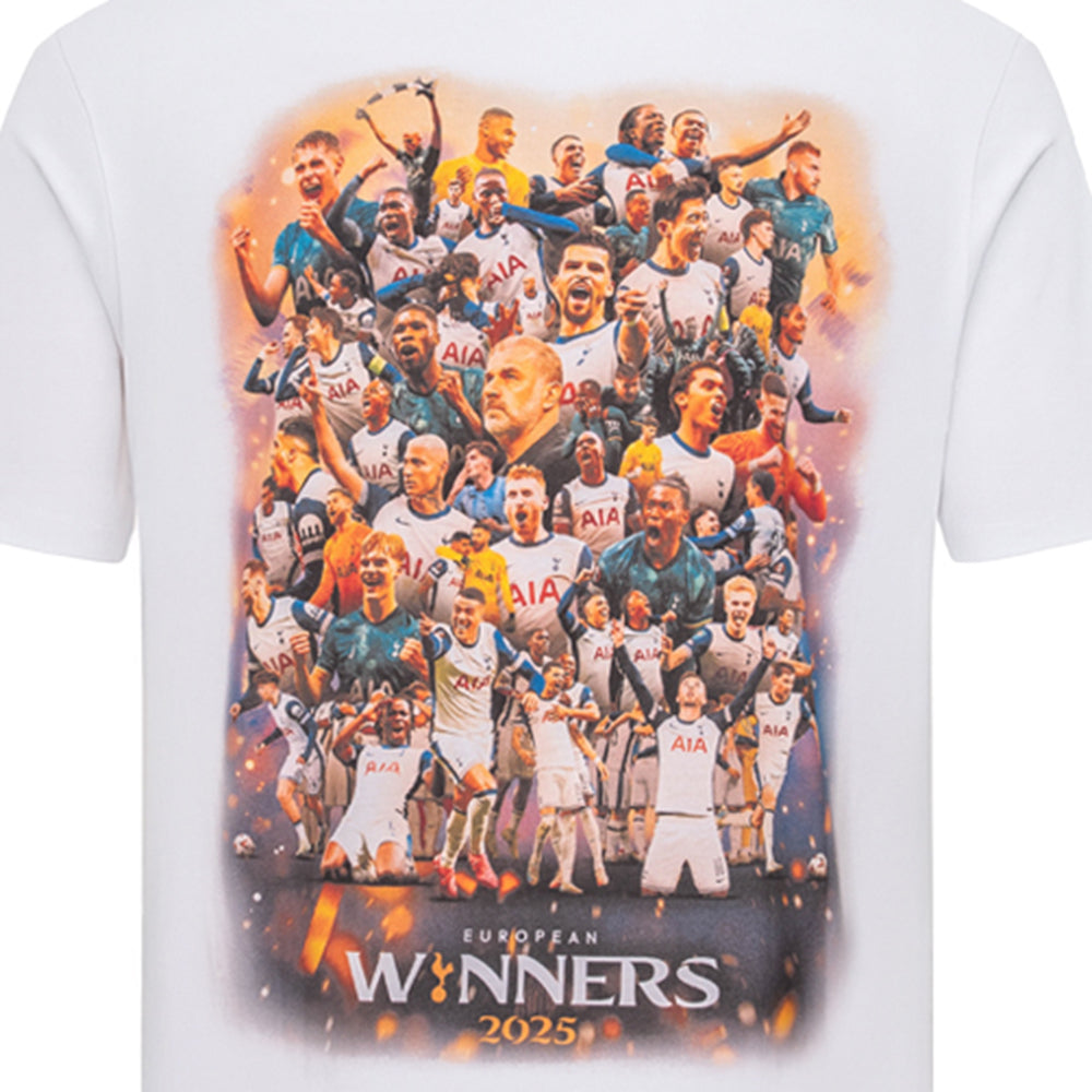 SPURS European Winners 2025 Graphic เสื้อยืดผู้ชาย
